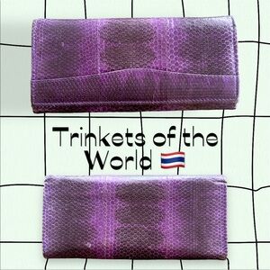 Handmade Snake Skin Wallet